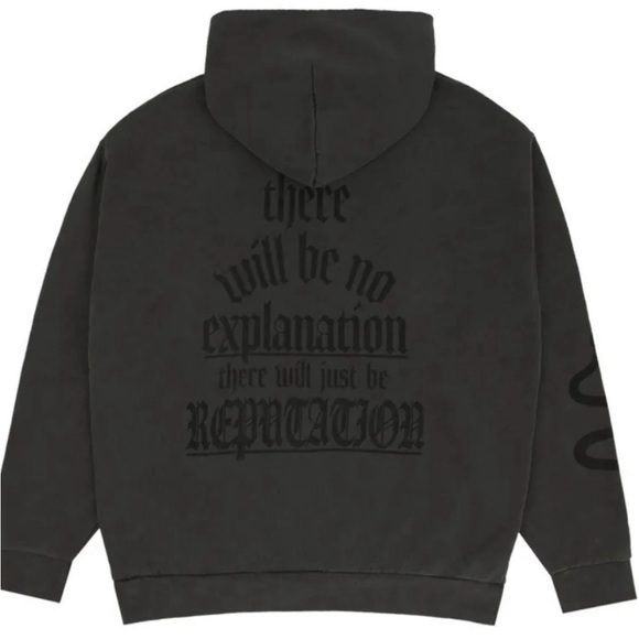 Taylor Swift Reputation Oversized Hoodie 🖤🐍 XS/S Brand New - Picture 2 of 5